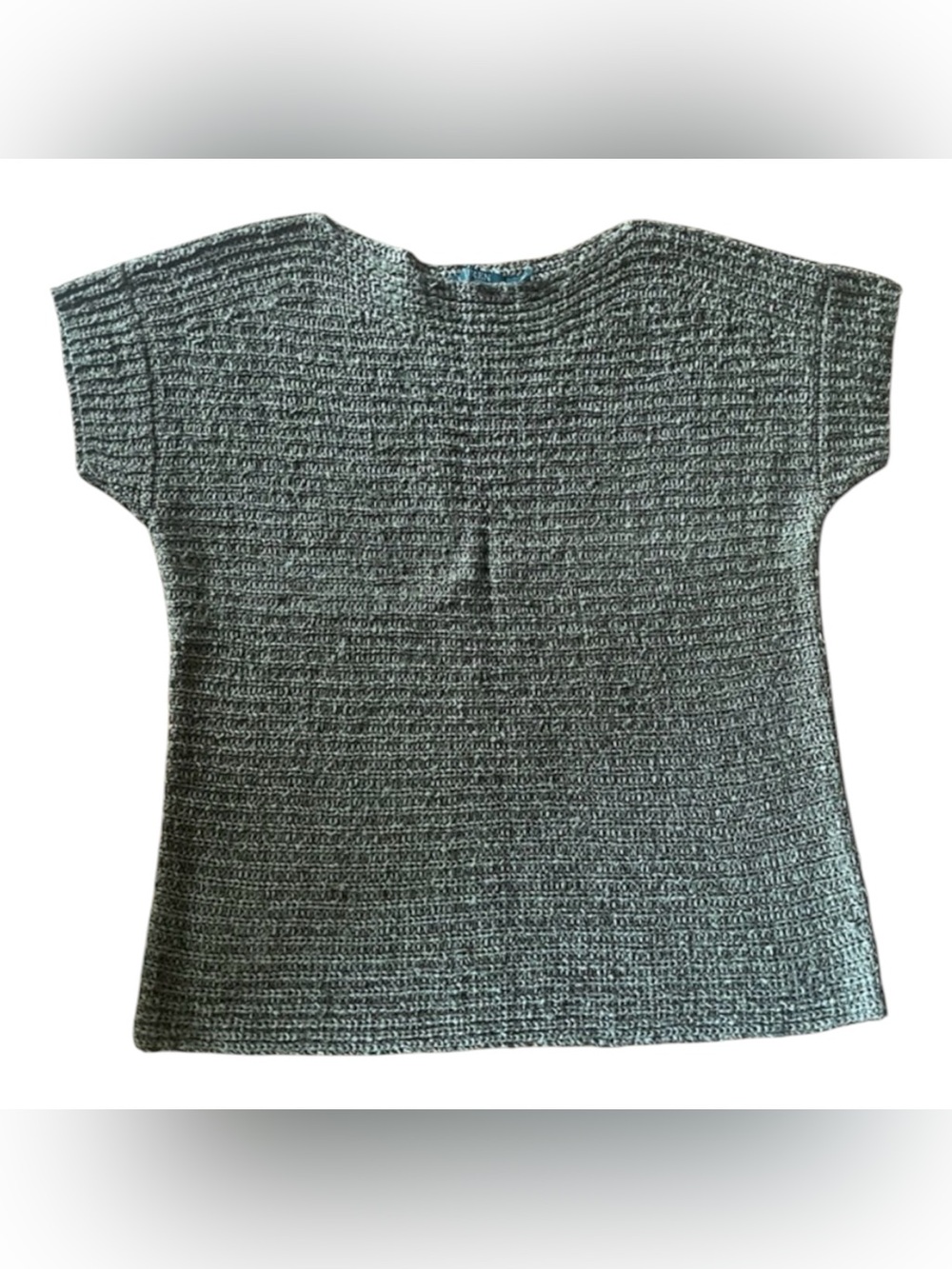 Lauren Ralph Lauren olive green knitted short sleeve sweater top women’s XL